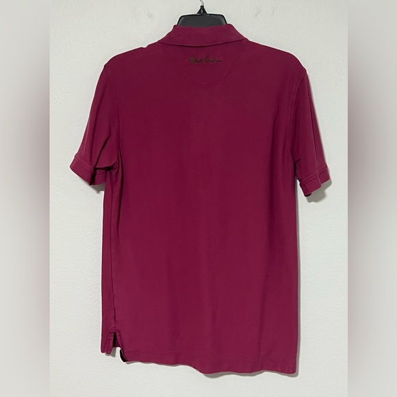 ROBERT GRAHAM Short Sleeve Devil Polo- M - Picture 4 of 6